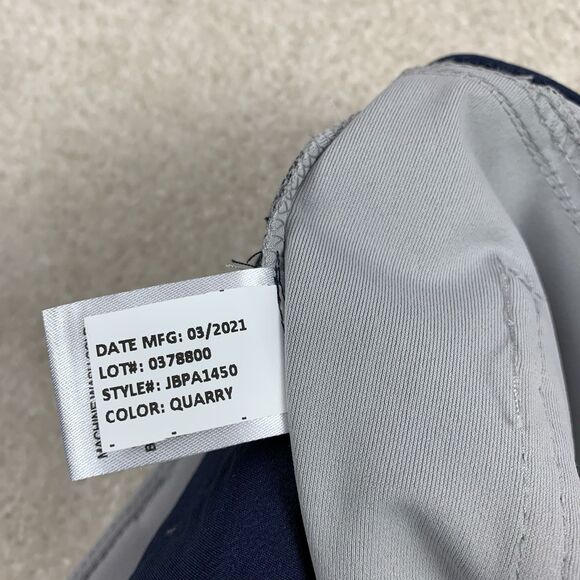 Johnnie O Pants Womens 16 Gray Prep Formance Chino Flat Front Preppy Golf - Picture 11 of 15